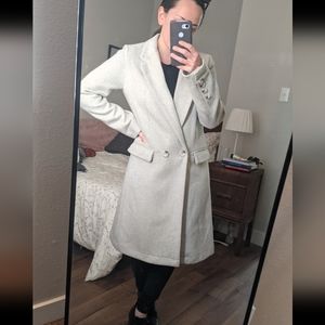 Lulu's Wool Trench Coat